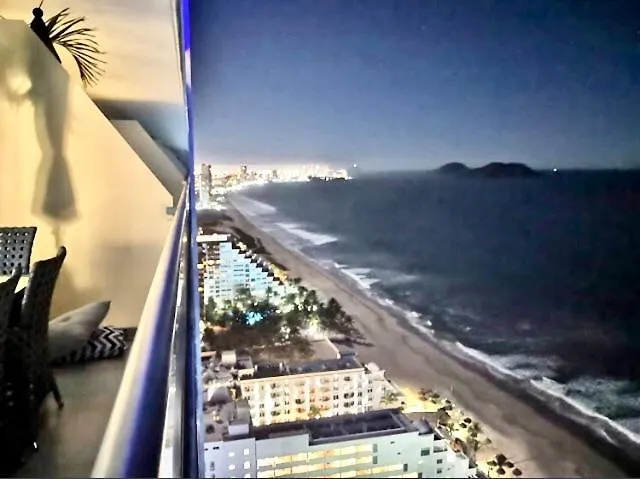 Departamento Peninsula Mazatlan Hasta 12 Huespedes酒店 0*,