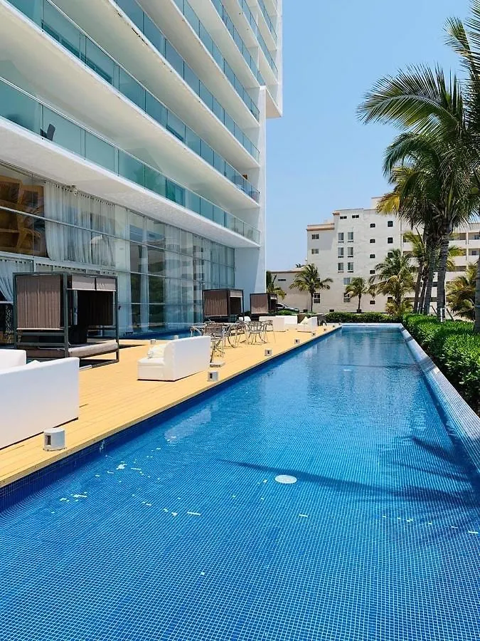 酒店 Departamento Peninsula Mazatlan Hasta 12 Huespedes酒店 墨西哥
